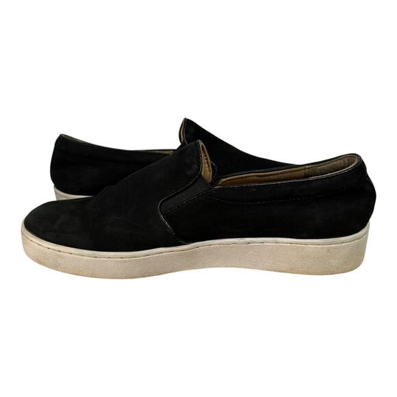 Vionic MIDI Black Suede Slip On Sneakers Women's Size 7 Comfort - Picture 6 of 8